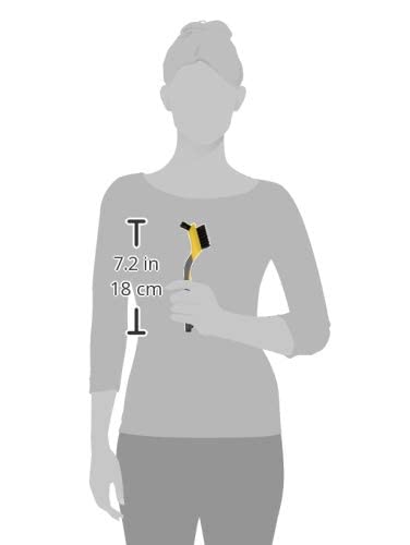 Amazon Basics Soft Grip Assorted Mini Brush Set, 1 Nylon, 1 Brass, 1 Stainless #TOP4