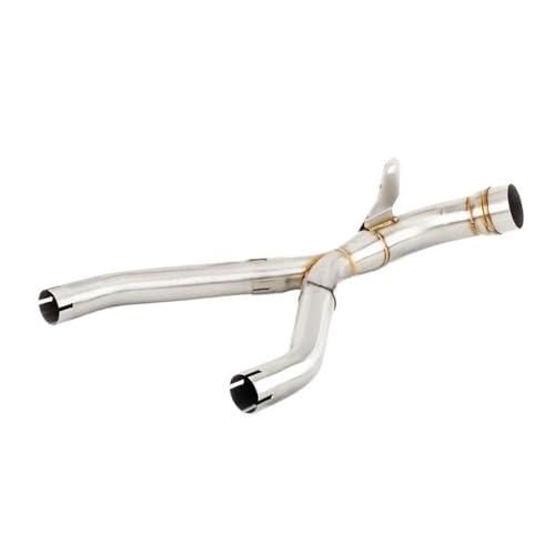 Raccord échappement V85TT Moto Guzzi en acier inoxydable haute résistance thermique