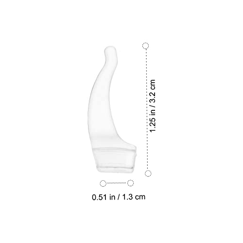 VICASKY Grip de Orelha de Óculos 20 Pares de Gancho de Orelha de Silicone Óculos Anti- Skid Orelha A