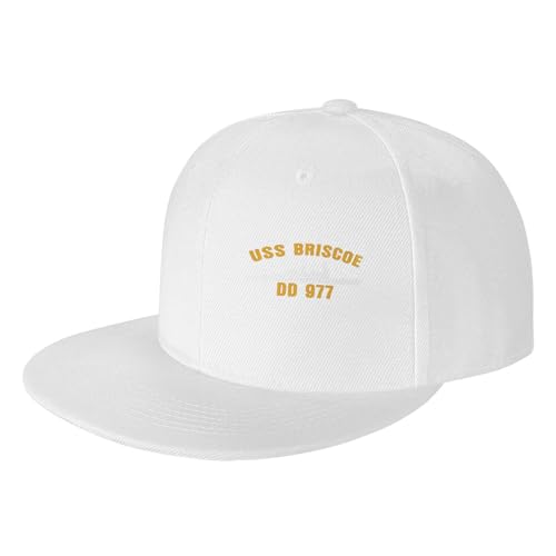 USS Briscoe Dd 977 Adjustable Outdoor Baseball Hat Flat Hat2
