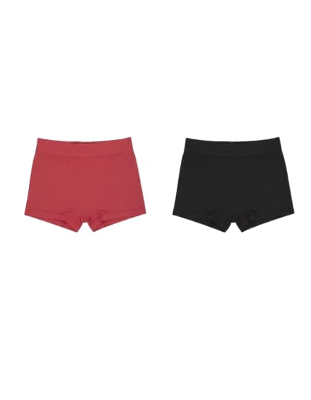 switchon Women Clothing & Innerwear Collection (Multiple Variants) Pack of 2 Women Boy Short Black, Pink Panty-picture-25