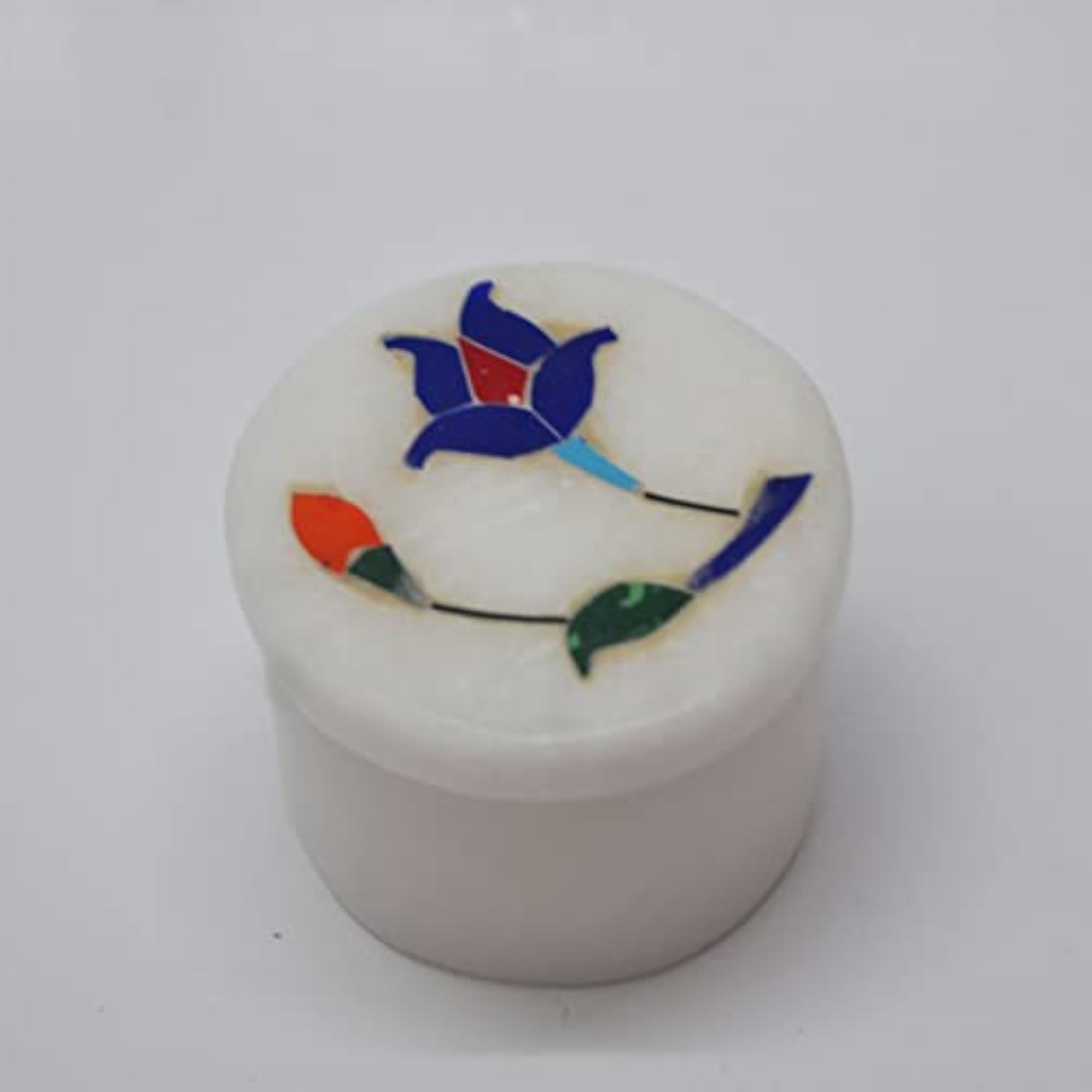 Handmade Marble Jewelry Box, Elegant Home Decor Organizer