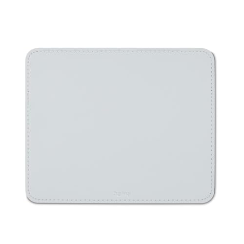 Hama Tappetino per mouse effetto pelle, bianco