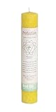 Premium Scented Candle Hand Made Chakra Energy Pillar | Protection, Manipura | Yoga, Prayer & Meditation Candle | Long Burn 15 Hours |Essential Oils of Bergamot, Lime & Grapefruit | Aloha Bay