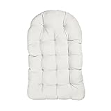 Trupedic Sunbrella Egg Chair Cushion, 1 Count (Pack of 1), Canvas Natural