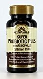 Windmill Natural Vitamins Super Probiotic Plus with Acidophilus (5 Billion CFU) 60 Capsules (Pack of 2)