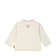 Steiff T-Shirt Langarm EU Größe 68 Antique White, Langarm-Sweatshirt, Longsleeve für Kinder, Pullover langärmelig, Babyoberteil, ideales Basic Shirt, bequem und weich, waschmaschinenfest