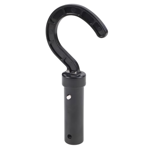 Opatiny Herramienta robótica de gancho para limpiar piscinas, construcción de ABS y PC, 23 cm de altura de recuperación de la piscina, inalámbrico, sobre el suelo y bajo el agua para aspiradoras