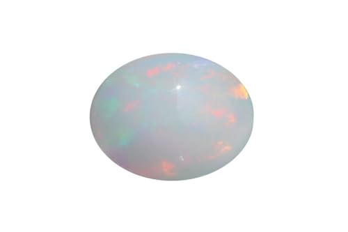 Opale éthiopienne ovale naturelle de 3,54 cts, cadeau d'anniversaire mémorable