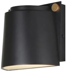 Rivet - 8W 1 LED Outdoor Wall Mount-5.5 Inches Tall and 5.5 Inches Wide