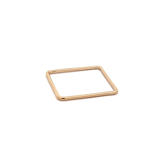 Handmade and Smooth Cute Thin Rings for Women | Womens Rings & Rings for Teen Girls | 14k Gold...