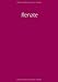 Produktbild Renate - Notizbuch / Tagebuch / Namensbuch: A4 - blanko - Himbeere