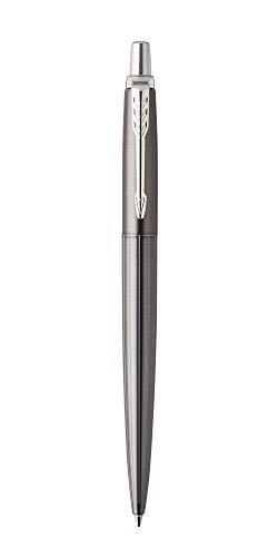 Image of Parker Medium point Ballpoint Pen, Orange and Chrome (1953199)