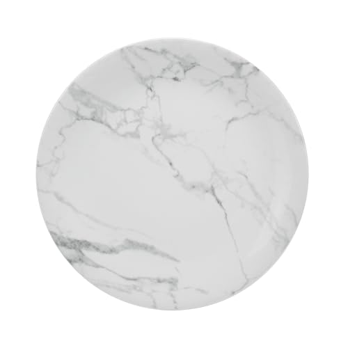 Serviço 28 peças Porcelana Mármore Cinza