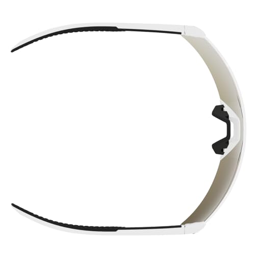 Gafas para bicicleta Scott Stride Compact LS AMP en blanco y dorado para ciclistas 4
