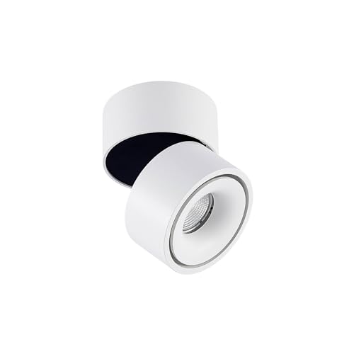 Arcchio LED Deckenlampe Ø 10 cm, Deckenstrahler 350° drehbar 90° schwenkbar Deckenspot 8,9W Deckenleuchte Strahler Spot Wohnzimmerlampe