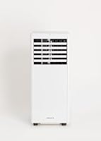 CREATE SILKAIR 5000 Mobile Klimaanlage, 3-in-1, 5000 BTU, mit Luftentfeuchter, 27 l/Tag/mit Absaugset für Schiebefenster, Räume bis 12 m², Timer, Sleep-Modus, 550 W – Ansicht 3