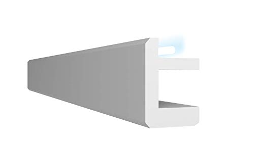 Lightweight Polystyrene Coving XPS BFS19 COVING LED Lighting Moulding, Wall/Ceiling Cornice, Home Decor, Quality Product, 100mm x 80mm x 2 Meters Long