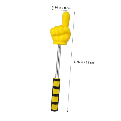 Punteros telescópicos de aula en pack de 2 unidades extensible amarillo y rojo 2