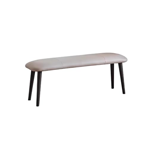 Banc d'entrée moderne en bois pour simplifier l'accueil