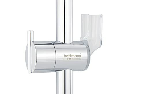 hoffmann - Poussette de douche - 22 mm - Chromé/acrylique - Universel - Plastique ABS - Fabriqué en Allemagne Cover
