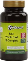 Vitacost Raw Whole Food B-Complex - 60 Vegetarian Capsules