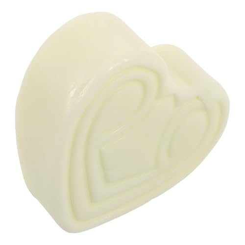 Cabilock Jabón Corporal En Barra Hidratante y Natural Forma De Corazón 1 Unidad Jabón De Seda Ácido Hialurónico Para Piel Sensible Cuidado Facial y Corporal Uso Diario