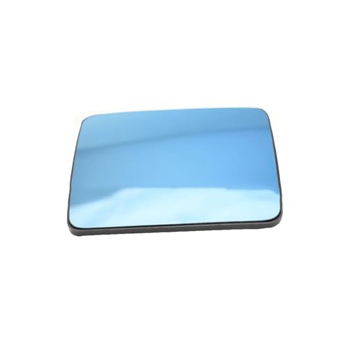 Lentille de rétroviseur gauche bleu dégivrant pour Mercedes Benz 190 W201 1982-1993 - 2