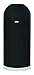 Rubbermaid Commercial Classic Trash Can, 15 Gallon, Black, FGR1536EOTPLBK