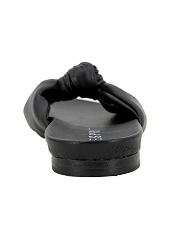Esprit Women's Tyla Flat Sandal, Black, 7.5 #TOP1