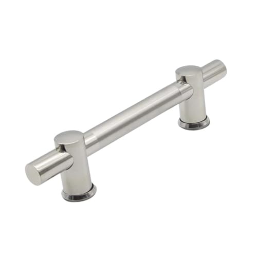 ledmomo 調節可能ステンレス鋼ドアハンドル 耐火木製鉄門用アクセサリー 高耐久腐食防止加工 シンプルデザイン 設計