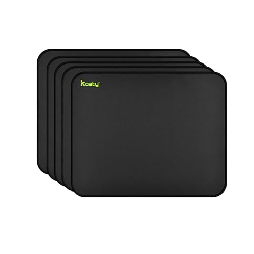 Image of Mouse Pad for PC and Laptop, Pack of 5, 260x210mm, Anti-Slip