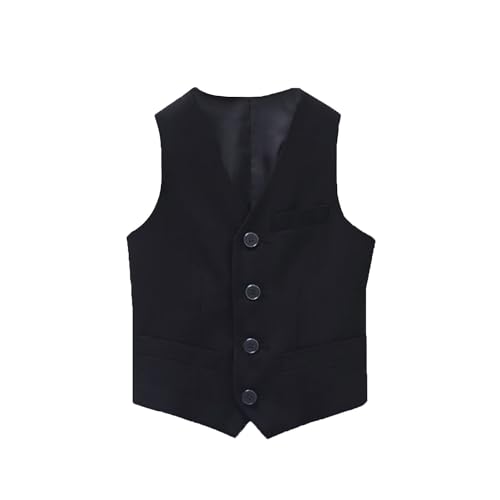 Boy's 4 Button Formal Suit Vest