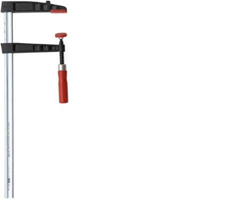 Image of BESSEY TG7.016+2K F-style Clamp (7 In. x 16 In.) 1320 lb. Clamping Force, Replaceable Pads, Bar Clamp for Woodworking, Carpentry, DIY & Home Improvement Projects