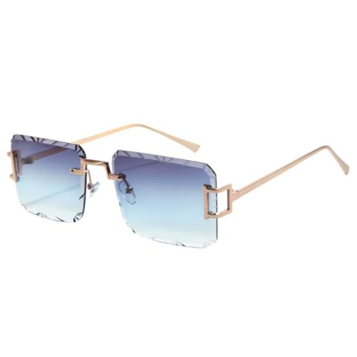Lunettes de soleil vintage sans monture pour éviter la fatigue