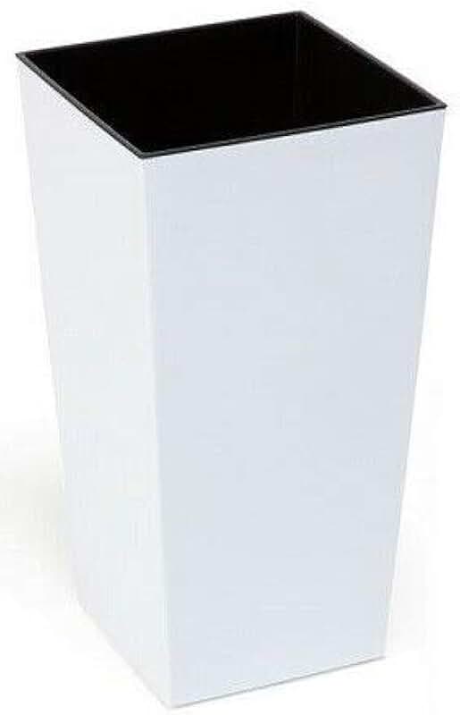 Amazon.co.uk Square White Plant Pots