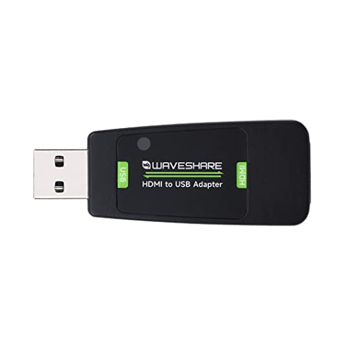 Coolwell HDMI to USB Adapter USB Port High Definition HDMI Video Capture Card for Raspberry Pi 4B+ 4B 3B+ 3B 2B+ Zero W WH 2 W for Gaming Streaming Cameras