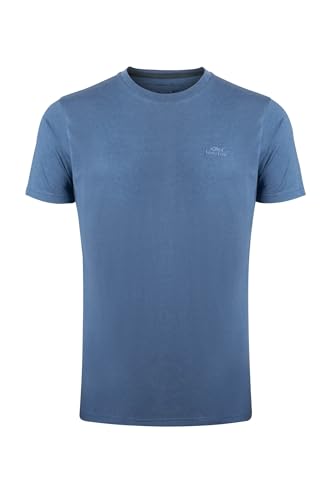 Weird Fish Hooked Branded T-Shirt Mid Blue Size 2XL