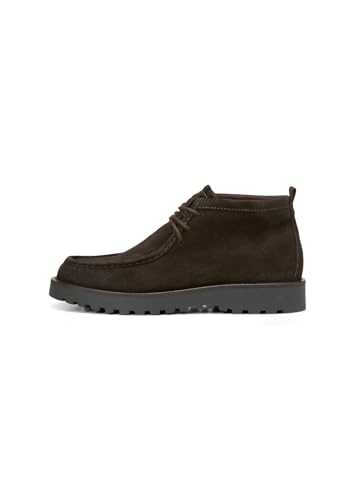 Marc OߴPolo Herren Stiefel zum Schnüren aus Veloursleder
