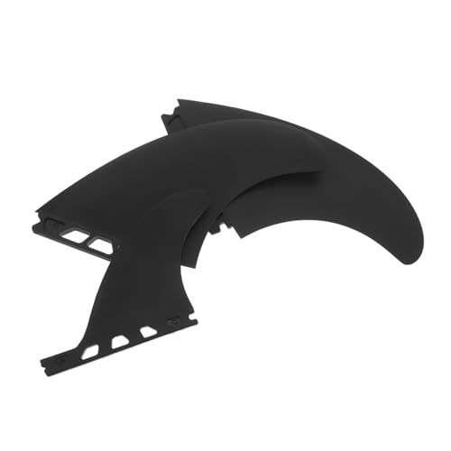 KOMBIUDA 3 Piezas Aletas de Pala Aletas de reemplazo de Sup Black