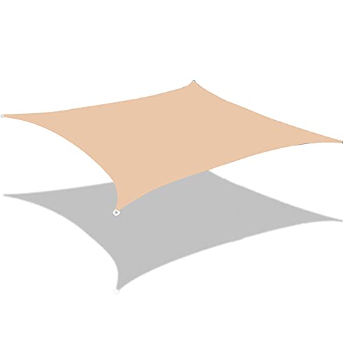 Toldo rectangular impermeable para patio, jardín, resistente al aire libre, para patio trasero y restaurante, parasol gris para máxima protección UV y privacidad, parasol duradero