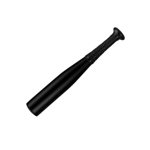 SECOTAN Baseball Bat, Aluminum One Hand Training Bat, Baseball/Softball/Teeball Mini Training Bat, Batting Practice, Tire Pressure Checker, Multi-Purpose Bats for Versatile Use (17inch | Matte Black) by SECOTAN - Used condition - US$18.30