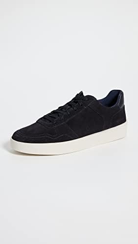 Vince Mens Peyton Lace Up Sneaker Coastal Navy Suede 10.5 M | Image 1