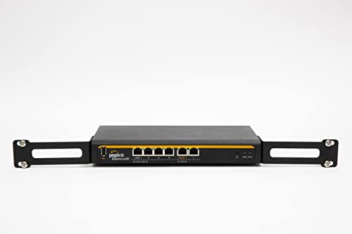 Peplink Balance Two | 1Gbps Throughput| Gigabit Class Branch Router For Demanding Enterprise Workloads | Bpl-Two & Ear Mount Set For Peplink Balance 20/30/50 & Max 700/Hd2 | Acw-722 #TOP6