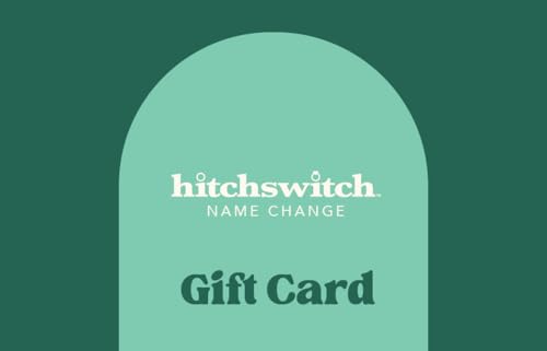 Name Change Gift Box – Redeemable for a Full Service HitchSwitch Box - Personalized Name Change...