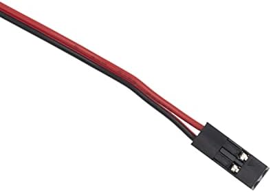 DKKY 1/8 1/10 Model Car Motor 42mm Motor Radiator Air Guide Colorful Led Double Ball 3010 (Black)