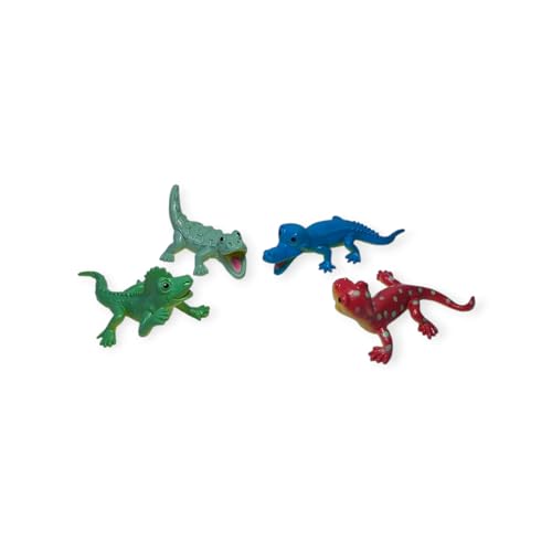 Image of Small Kids Sea & Wild Animal Toys Sets for Fun, Educational, Spark Imagination and Learning (Multi Choice Sets) (Crocodiles & Frogs) 12pcs