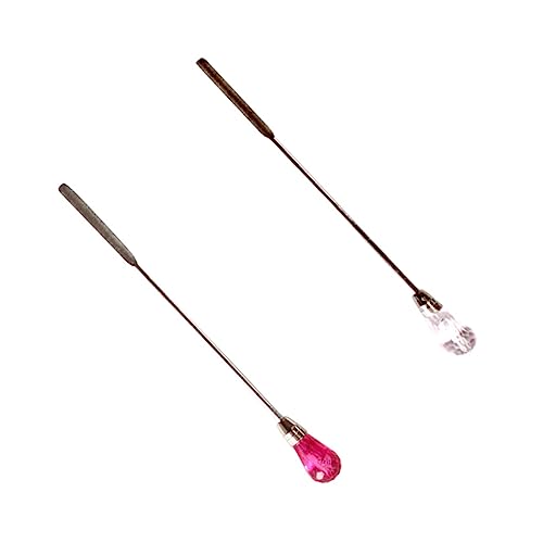 2 piezas barra mezcladora para uñas acrílicas miniatura 1
