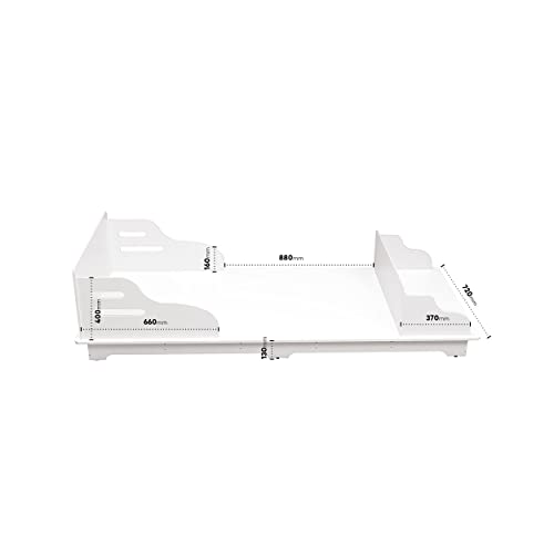 Cama Infantil Wood Montessore 100% Mdf Branco