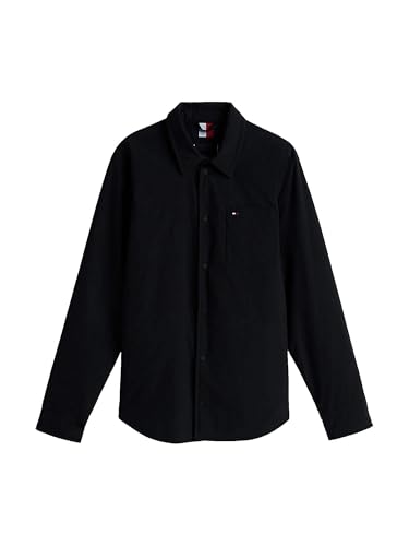 Veste Tommy Hilfiger noire MW0MW37629 en taille L pour homme